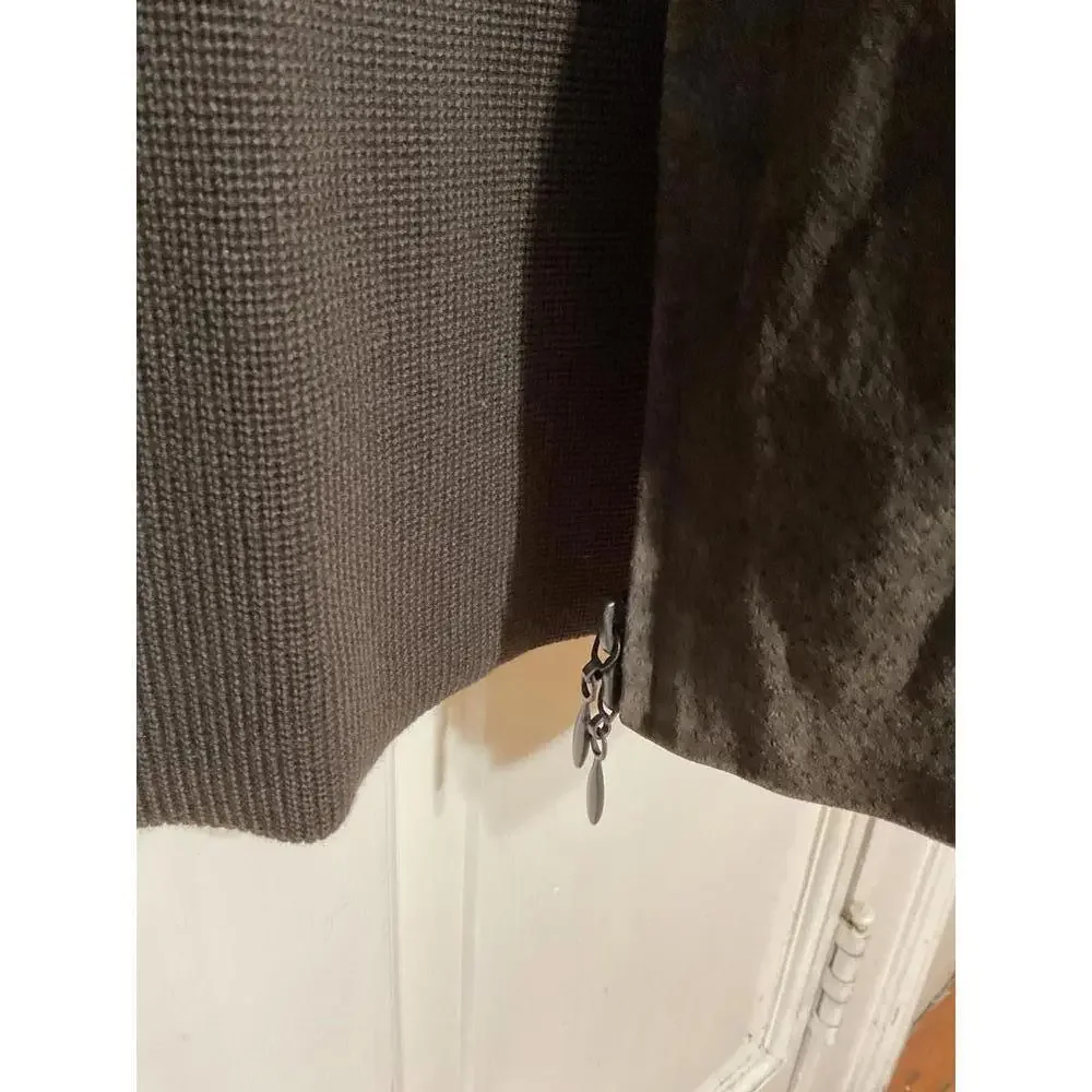 Escapade suede Medium Brown knee length jacket - Picture 10 of 10